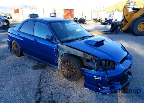 2004 Subaru Impreza Wrx z USA, uszkodzony, nr VIN JF1GD29684G504448